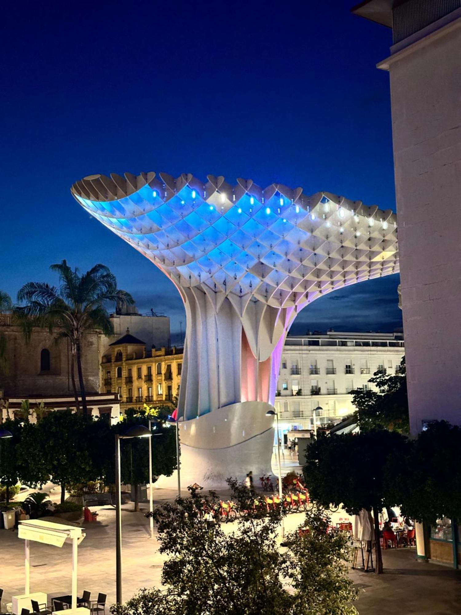 Apartamento Con Vista A Las Setas Sevilla Exteriör bild